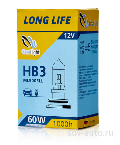 ML9005LL  HB3(ClearLight)12V-65W LongLife