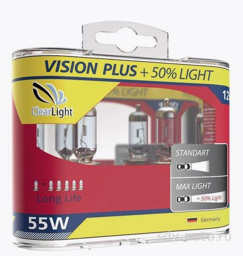 ML9006VP  HB4(ClearLight) 12V-55W Vision Plus _50% Light (2 _)