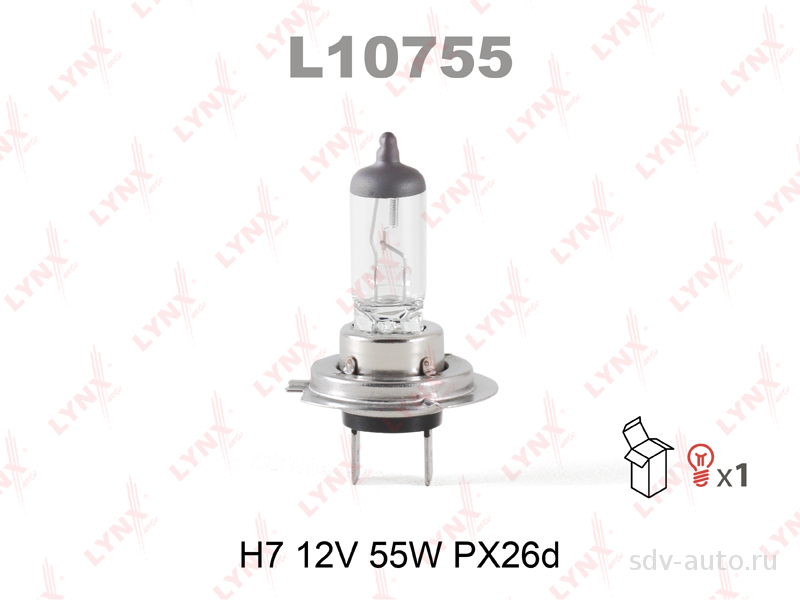 L10755   H7 12V 55W PX26D