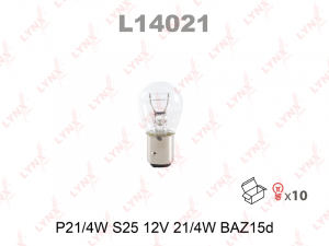 L14021   P21/4W S25 12V 21/4W BAZ15D