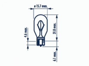 17631   W16W T15 12V 16W W2.1X9.5d;;l12816;w16w12v;921;12067;202402;1781;902249;8ga008246-001;17631;