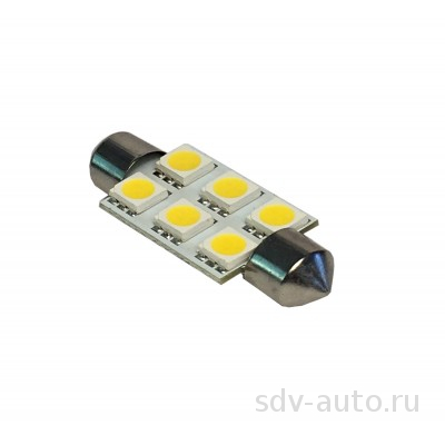 900464 T11x36-S8_5 (6SMD_size 5050) C5W 24V  ( )