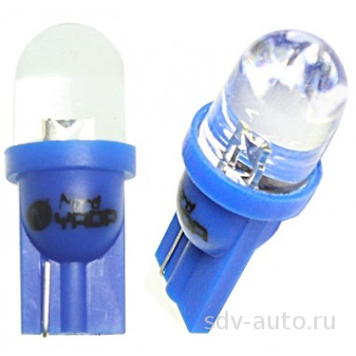 902376 T10-01 (1LED) W5W Base_BW2_1 x9_5D- STANDART BLUE 12V