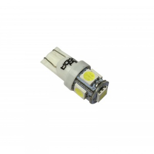 902399 T10-5 SMD (SIZE 5050) W5W 12V  WHITE () TM NORD YADA