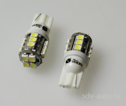 904376 T10-16SMD (size 3528) W5W  WHITE () 12V 0_9W 96lm