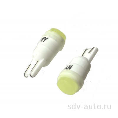 904610 T10 (1LED) COB() W5W (W2_1x9_5d)  12V WHITE TM NORD YADA