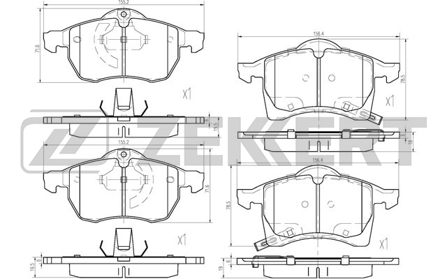 BS-2371  _ _  Opel Astra G 00-_ Zafira A 99-