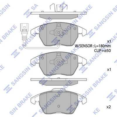 SP1692   _ disk 15__16_  _ __ Audi A3_ VW Golf V 1_4-2_0TD 03_