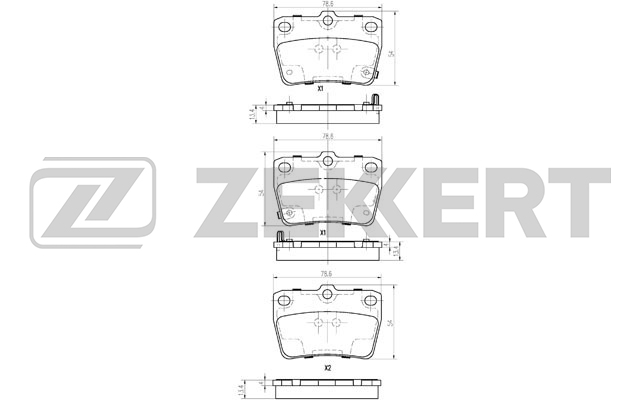 BS-2702  _ _  Chery Tiggo 05-_ Tiggo 3 07-_ Tiggo II 10-_ Toyota Rav 4 (A10) 97-_