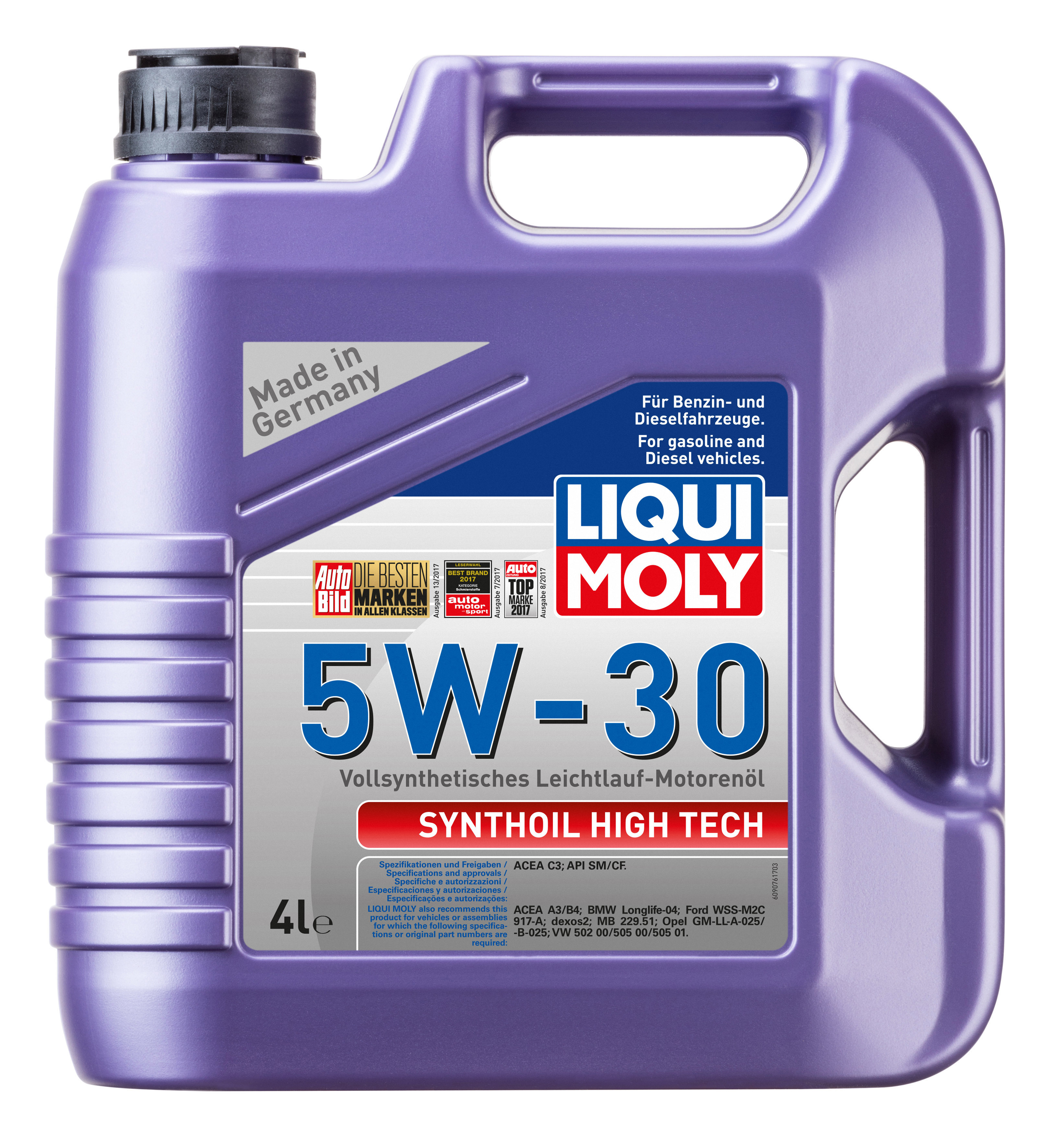 9076   Synthoil High Tech 5W-30 4 