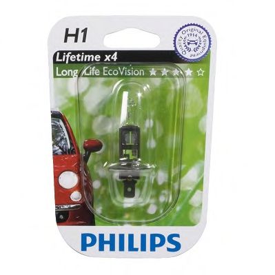 12258LLECOB1  PHILIPS h1 12v 55w longlife ecovis (1 )