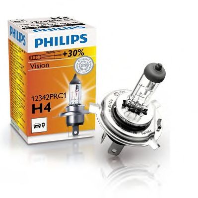 12342PRC1  PHILIPS H4 55_60w _30% premium