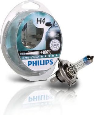 12342xvs2  PHILIPS H4_100% 12V 60_55W P43T-38 X-Treme Vision (2)