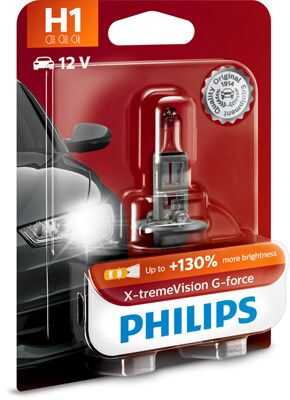 12258XVGB1  H1 55W 12V  X-tremeVision G-force (_1)_