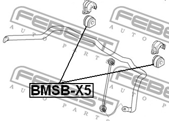 BMSB-X5R    d22 BMW X5 E53 1999-2006